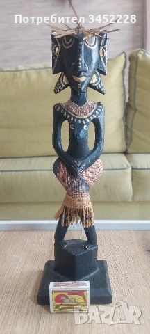 дърворезба за ценители височина 35см , снимка 7 - Декорация за дома - 53825819