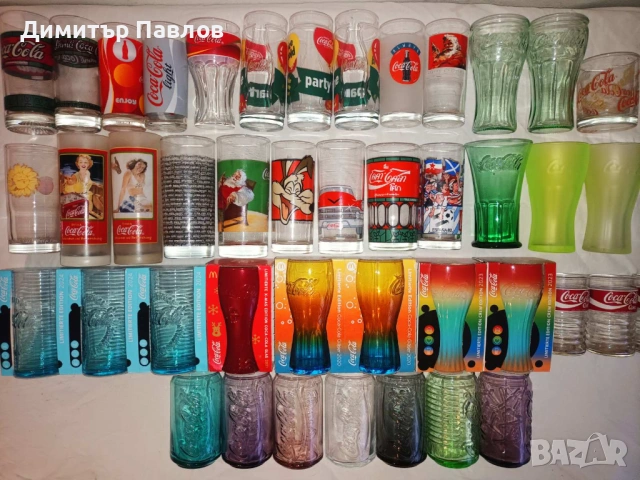 Кока Кола чаши за колекционери coca cola