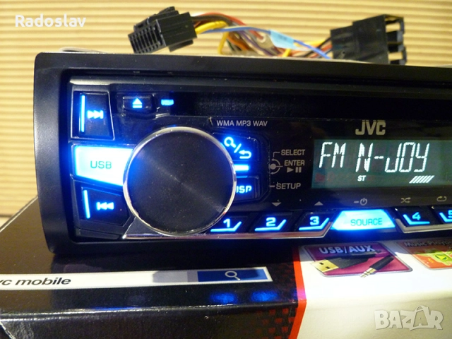 JVC KD-R462 USB / AUX / CD / Radio, снимка 2 - Аксесоари и консумативи - 52338543