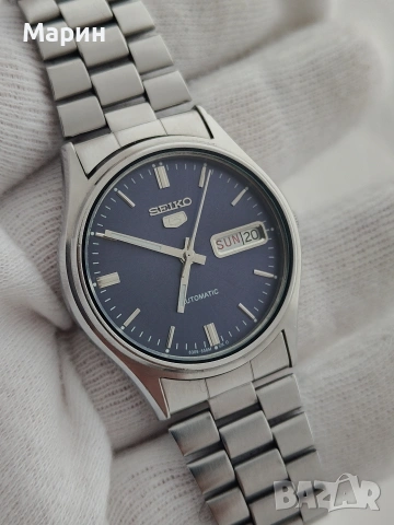 Seiko 5 автоматични, снимка 3 - Мъжки - 53243983