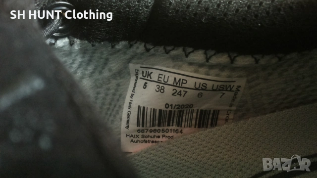 HAIX Black Eagle Tactical 2.1 GORE-TEX Low Leather Shoes размер EUR 38 естествена кожа - 2392, снимка 17 - Дамски боти - 53878375