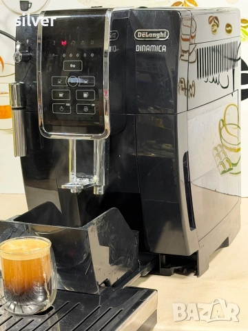 Кафемашина кафе автомат delonghi dinamica, снимка 3 - Кафемашини - 53690977