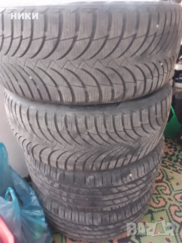 4 броя 195/50/15 DOT 2019 летни гуми втора употреба