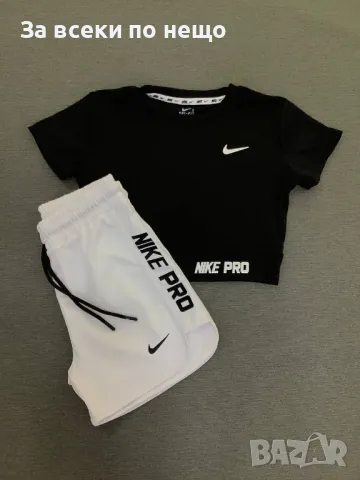 Nike Дамски Летен Комплект👚🩳Дамски Къс Екип Найк - Налични Различни цветове Код LFS442, снимка 11 - Спортни екипи - 49882263