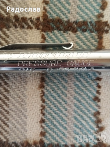 DUNLOP стар английски манометър за гуми, снимка 6 - Аксесоари и консумативи - 54242685