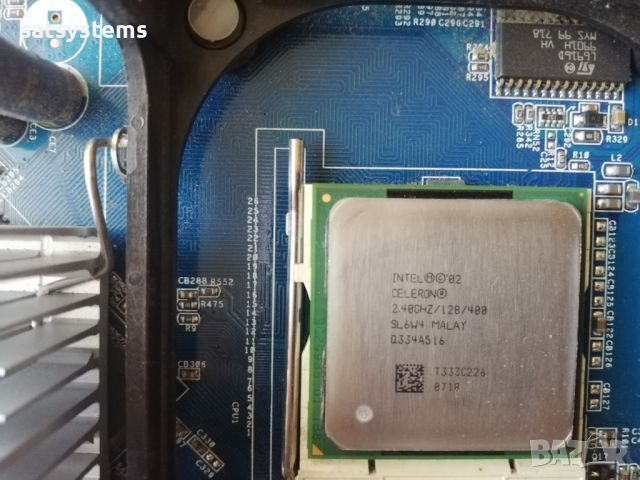 Дънна платка ASRock P4i65G Socket 478 CPU+FAN+RAM, снимка 7 - Дънни платки - 45603099