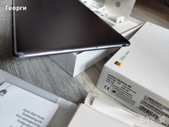 Huawei MediaPad M5 10.8", 4GB RAM, 64GB Space Gray като нов, снимка 11 - Таблети - 53963393