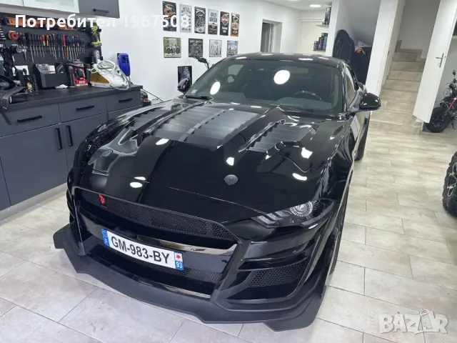 Тунинг преден капак GT500KR версия за Форд Мустанг 2018 - 2023, снимка 1 - Части - 47398803