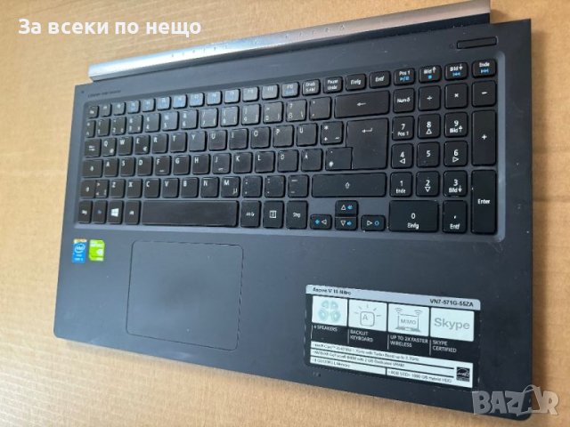 ОРИГИНАЛНА Клавиатура за Acer Aspire V3-571G, V3-771G, V3-772G, VN7-791G, снимка 6 - Други - 46271444