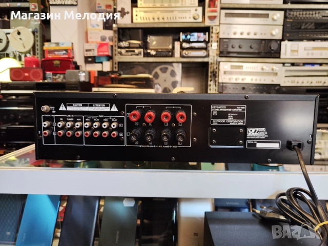 🔊 📢📣📯🔔 🎵 Усилвател Kenwood KA-4010 Две по 95 вата на 4 ома. В отлично техническо и визуално съ, снимка 8 - Ресийвъри, усилватели, смесителни пултове - 33079143