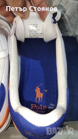 Стилни мъжки кецове голям размер Polo By Ralph Lauren №50, снимка 2 - Кецове - 46816292