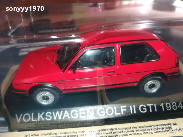 VW GOLF 2 1/43 МЕТАЛНА КОЛА ЗА КОЛЕКЦИЯ 2510241821, снимка 10 - Колекции - 47719514