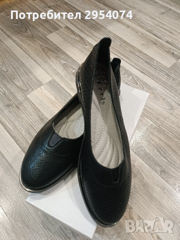 нови равни обувки daris 38номер -25лв, снимка 1 - Дамски ежедневни обувки - 46486543