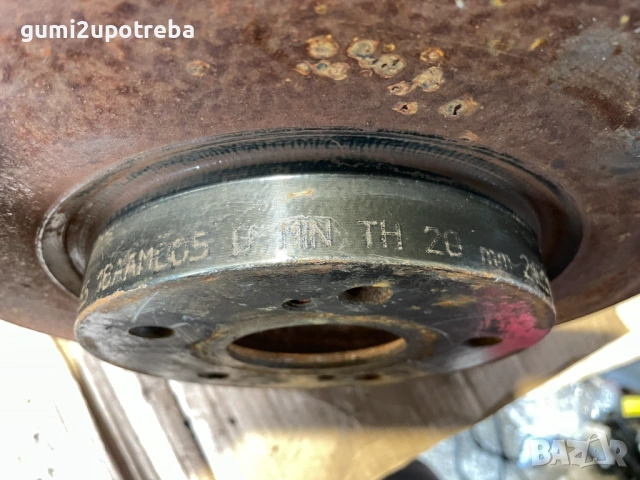 Преден Спирачен Диск Ляв SUZUKI SX4 S-Cross JY 2018 1.0 Турбо, снимка 5 - Части - 53616485