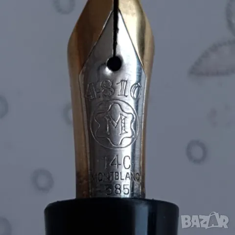 Ретро писалка Montblanc Masterpiece 142 със златен писец, снимка 11 - Антикварни и старинни предмети - 48376808