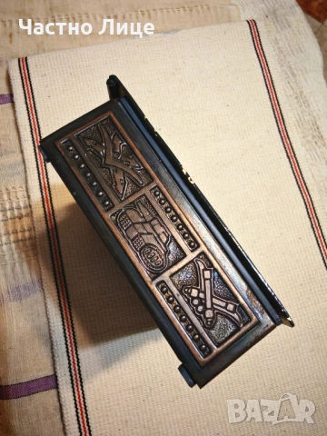 Супер Рядка Унгарска Военна Наградна Възпоменателна Бронзова Кутия 1970те г., снимка 4 - Антикварни и старинни предмети - 52483539