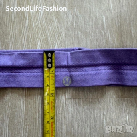 Lululemon Luxtreme Тренировъчна лента за глава един размер лилава, снимка 4 - Аксесоари за коса - 53270250