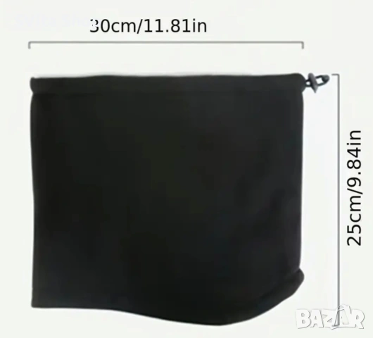 Зимен Шал-Шлем с мека флийс подплата