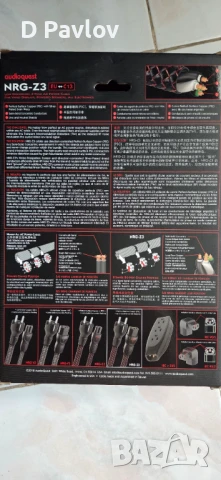 Audioquest NRG Z3 - 1m., снимка 2 - Аудиосистеми - 51092838
