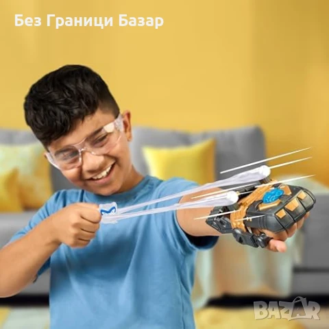 Нова детска играчка Goo Jit Zu Героите за Разтягане – Mega Launcher + 3 Фигурки, снимка 6 - Други - 51290058