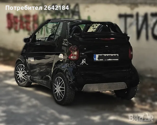 Предлагам за продажба Smart Fortwo Cabrio PASSION, снимка 1 - Автомобили и джипове - 47247829