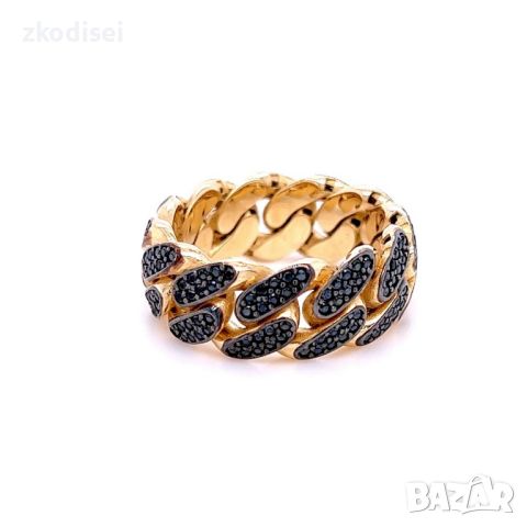 Златен дамски пръстен 6,58гр. размер:57 14кр. проба:585 модел:23200-5, снимка 2 - Пръстени - 45179553