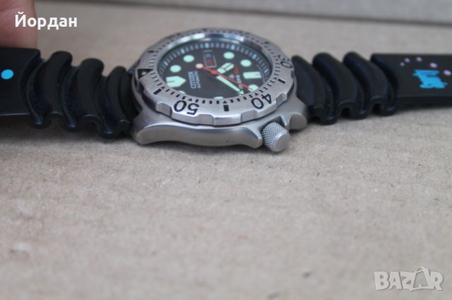 Японски мъжки ръчен часовник ''Citizen promaster'' /Diver 200m/, снимка 12 - Мъжки - 45932604