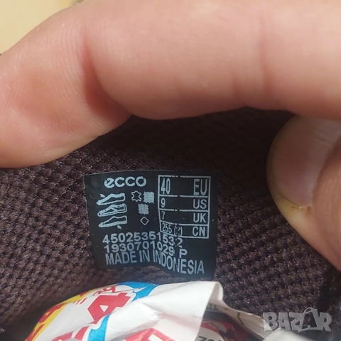 ECCO SOFT 7 TRED номер 40 водоустойчиви обувки , снимка 3 - Други - 51954633