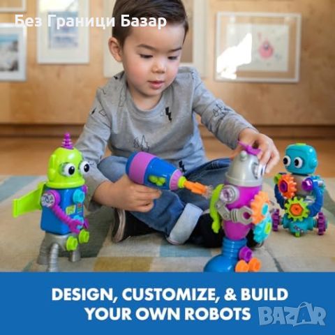 Нов STEM робот играчка с бормашина за деца 3+ години Learning Resources, снимка 2 - Образователни игри - 45804843