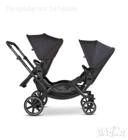 Бебешка количка за близнаци ABC Design Classic Edition - Zoom, снимка 2 - Стоки за близнаци - 45782428
