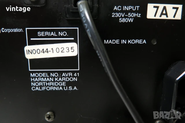 Harman Kardon AVR 41, снимка 9 - Ресийвъри, усилватели, смесителни пултове - 50838874