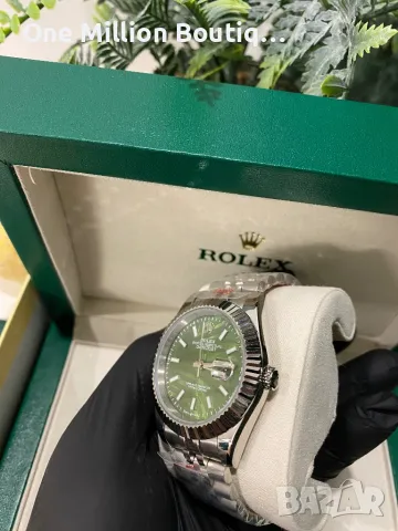 Rolex Date-Just palm motif Dial 41mm, снимка 4 - Мъжки - 49065384