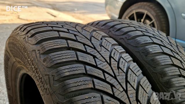 7,5мм 195/65/15 зимни гуми Continental TS870. Континентал , снимка 1