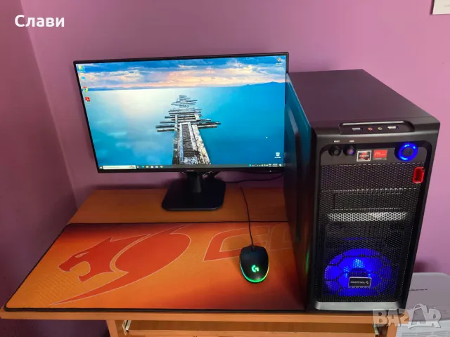 Геймърски компютър AMD RYZEN 3 3300X, NVIDIA GTX 1050TI, 16GB RAM, SSD NVME с гаранция, снимка 2 - Геймърски - 49041549