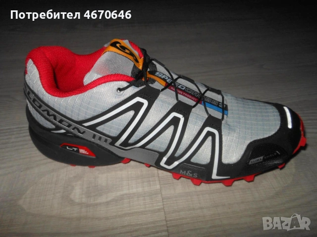 Зимни туристически обувки Salomon Speedcross 3 Silver , снимка 3 - Спортни обувки - 53577643
