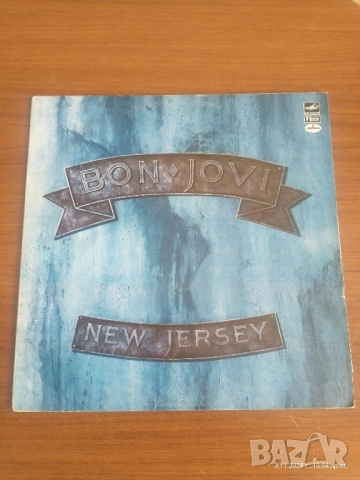 Bon Jovi / New Jersey, USSR, 1988. Vinyl, LP, Album. Мелодия - А60 00551 008 