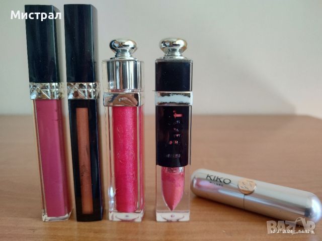 Гланц за устни Dior, Estee Lauder, Kiko, снимка 3 - Декоративна козметика - 45263342