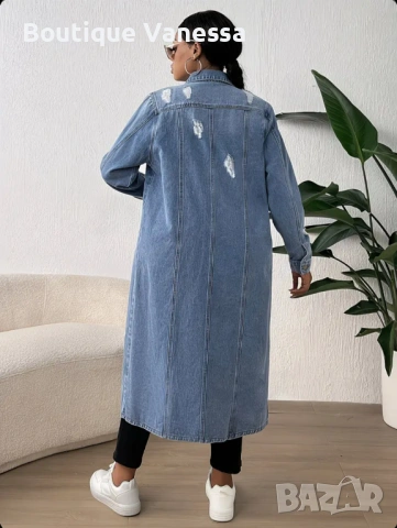 Дамско дънково яке , снимка 3 - Якета - 53686568