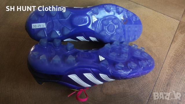 Adidas Adipure 11Pro AG Purple/White Размер EUR 42 / UK 8 бутонки естествена кожа 32-14-S, снимка 12 - Футбол - 52228568