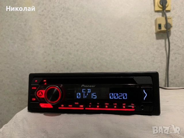 Авто Cd Pioneer Bluetooth, снимка 4 - Аксесоари и консумативи - 52881432