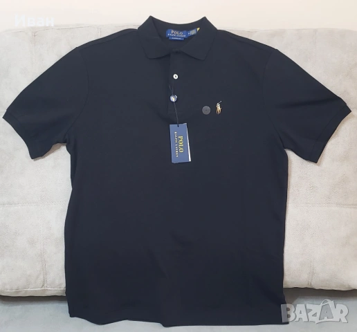 Нова оригинална фланелка Polo Ralph Lauren classic fit - размер XL, L, M - 100% памук, снимка 5 - Тениски - 54072440