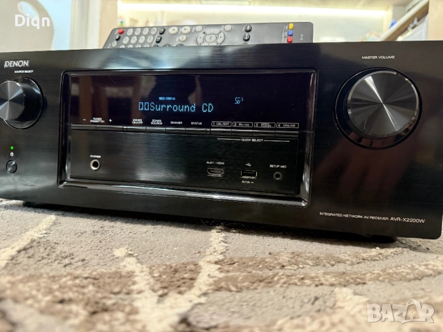 Denon AVR-X2200 Bluetooth Wi fi, снимка 9 - Ресийвъри, усилватели, смесителни пултове - 53728497