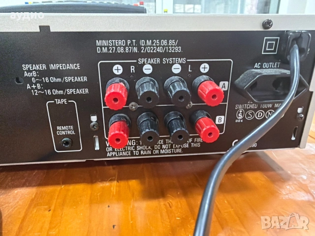 DENON DRA-335R, снимка 7 - Ресийвъри, усилватели, смесителни пултове - 54014688