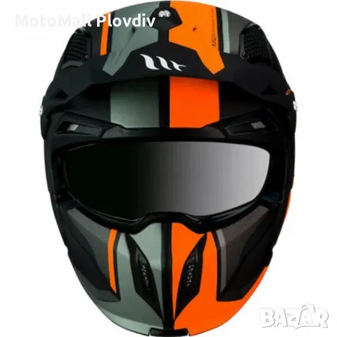 Шок цена! MT Helmets Streetfighter SV Twin М каска шлем за мотор мото, снимка 9 - Аксесоари и консумативи - 49208085