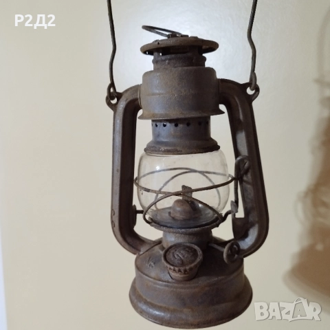 стар газов фенер за декорация , снимка 2 - Антикварни и старинни предмети - 52484130