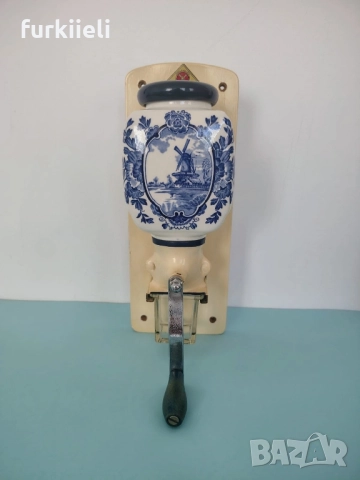 Антична стенна мелничка за кафе , снимка 8 - Декорация за дома - 52029188