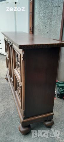 Шкаф с дърворезба масив №163, снимка 6 - Шкафове - 45072060