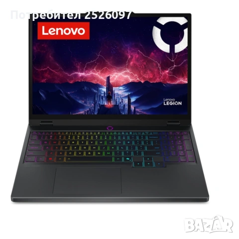 Lenovo Legion 5/15.1” OLED WQXGA/RTX 5060/7 260/24GB 5600MHz/2TB NVMe, снимка 2 - Лаптопи за игри - 54086728