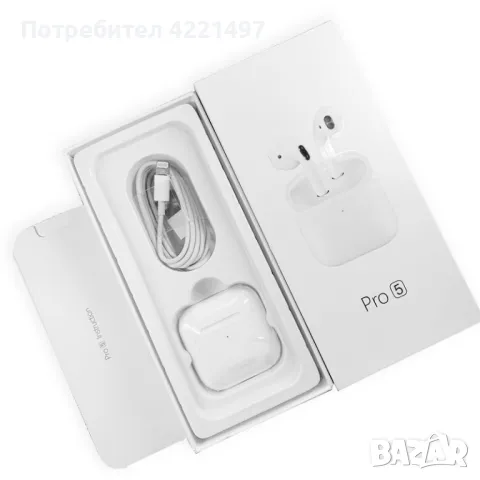 Безжични слушалки Pro5 Mini, снимка 1 - Безжични слушалки - 47105832