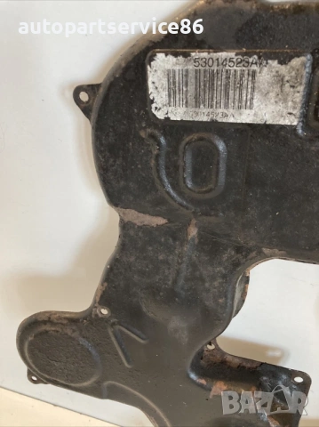 Предна капачка на ангренажния ремък за Jeep Cherokee 2.5 CRD (2005) 53014523AA, снимка 3 - Части - 53384192